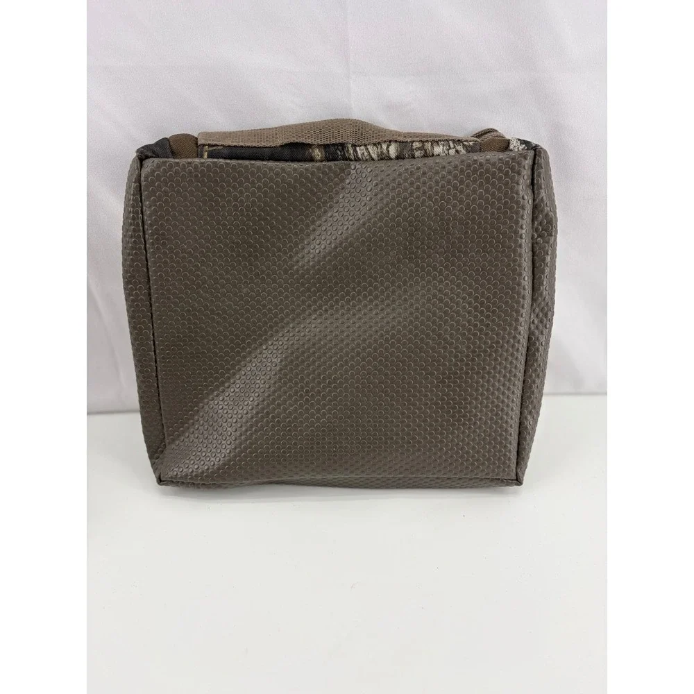 Game Winner Camo Gear Bag Hunting Accessory Pouch Brown Textured Rubberized Base